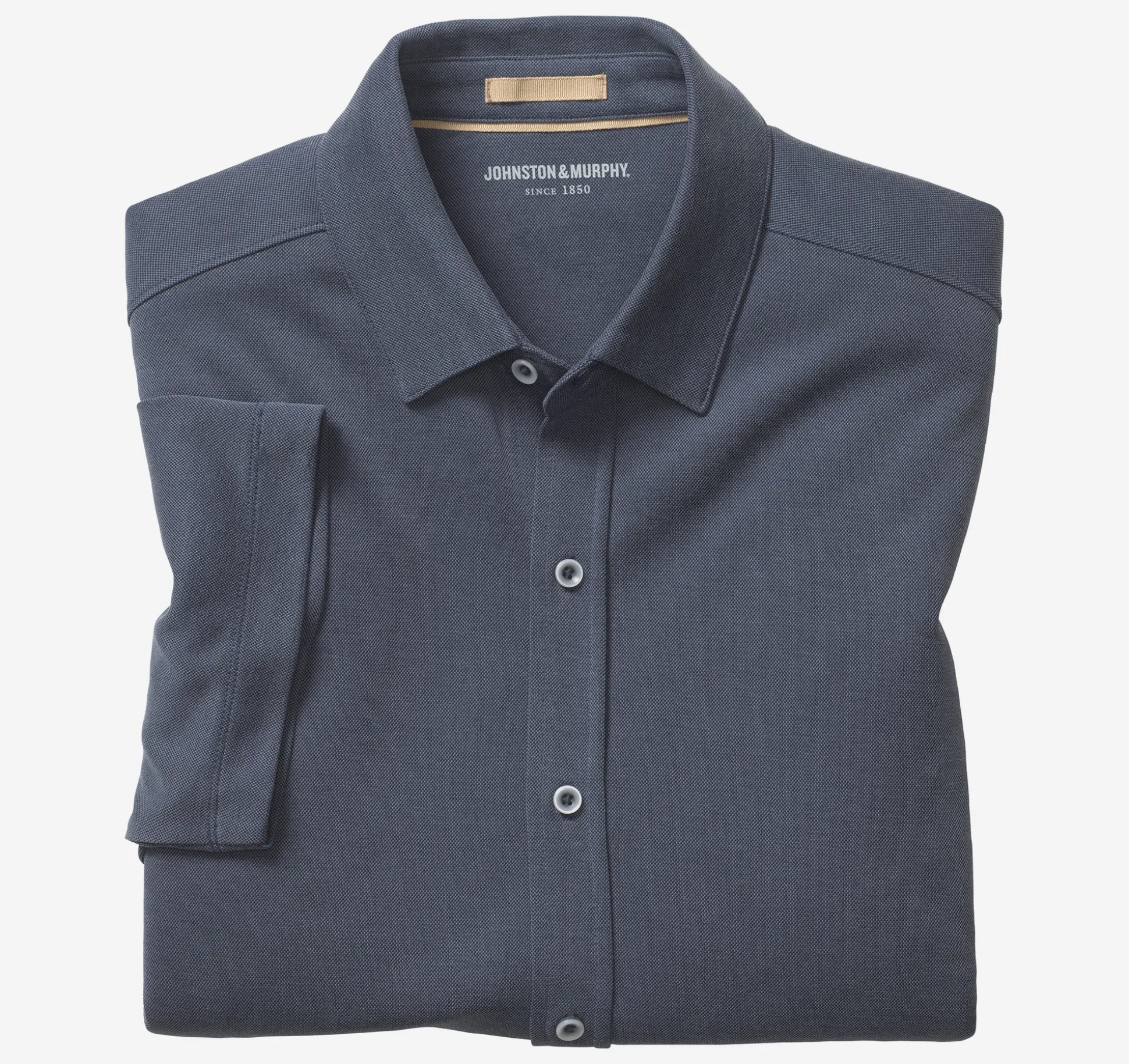 Vintage Birdseye Button-Front Shirt