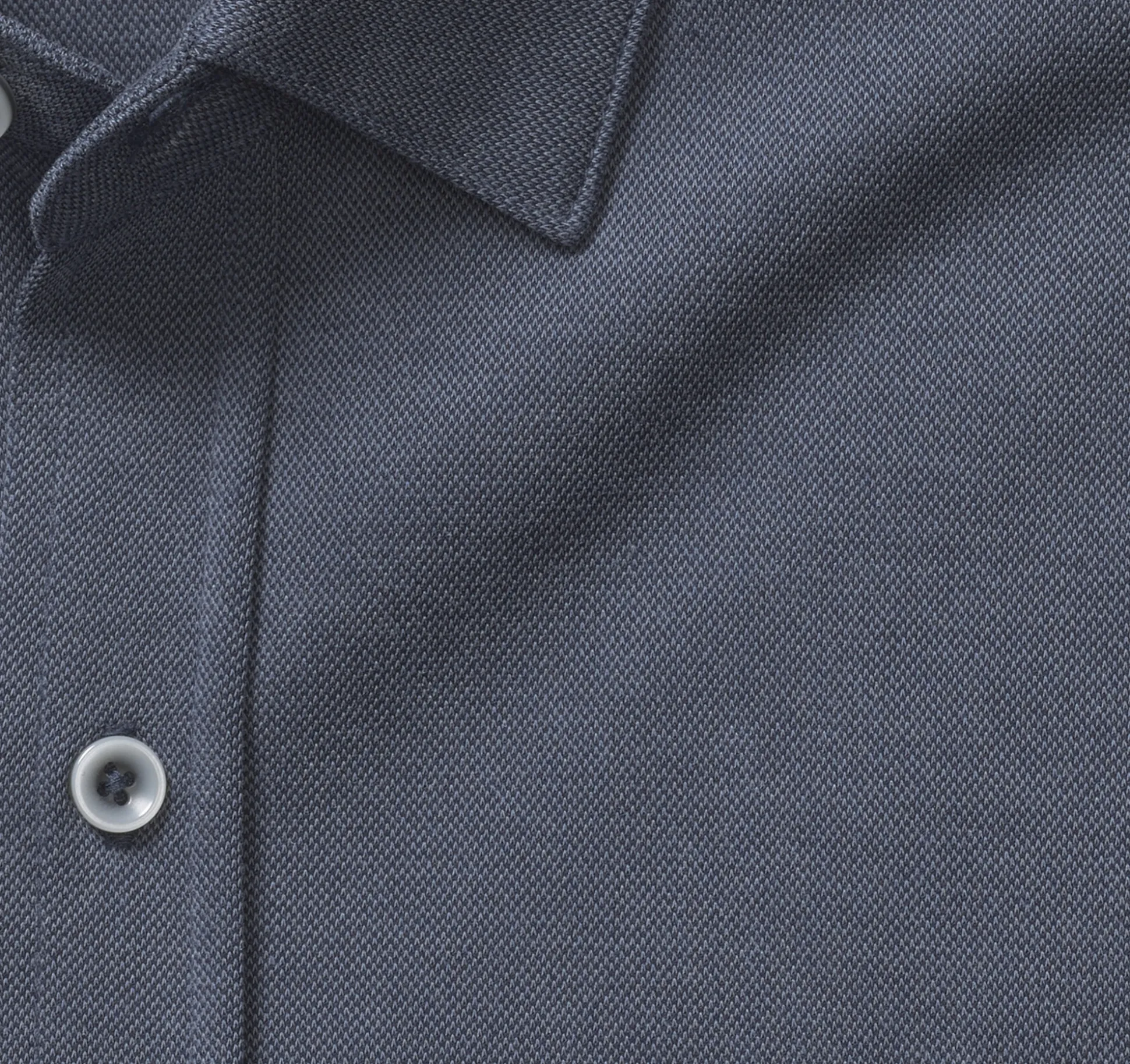 Vintage Birdseye Button-Front Shirt