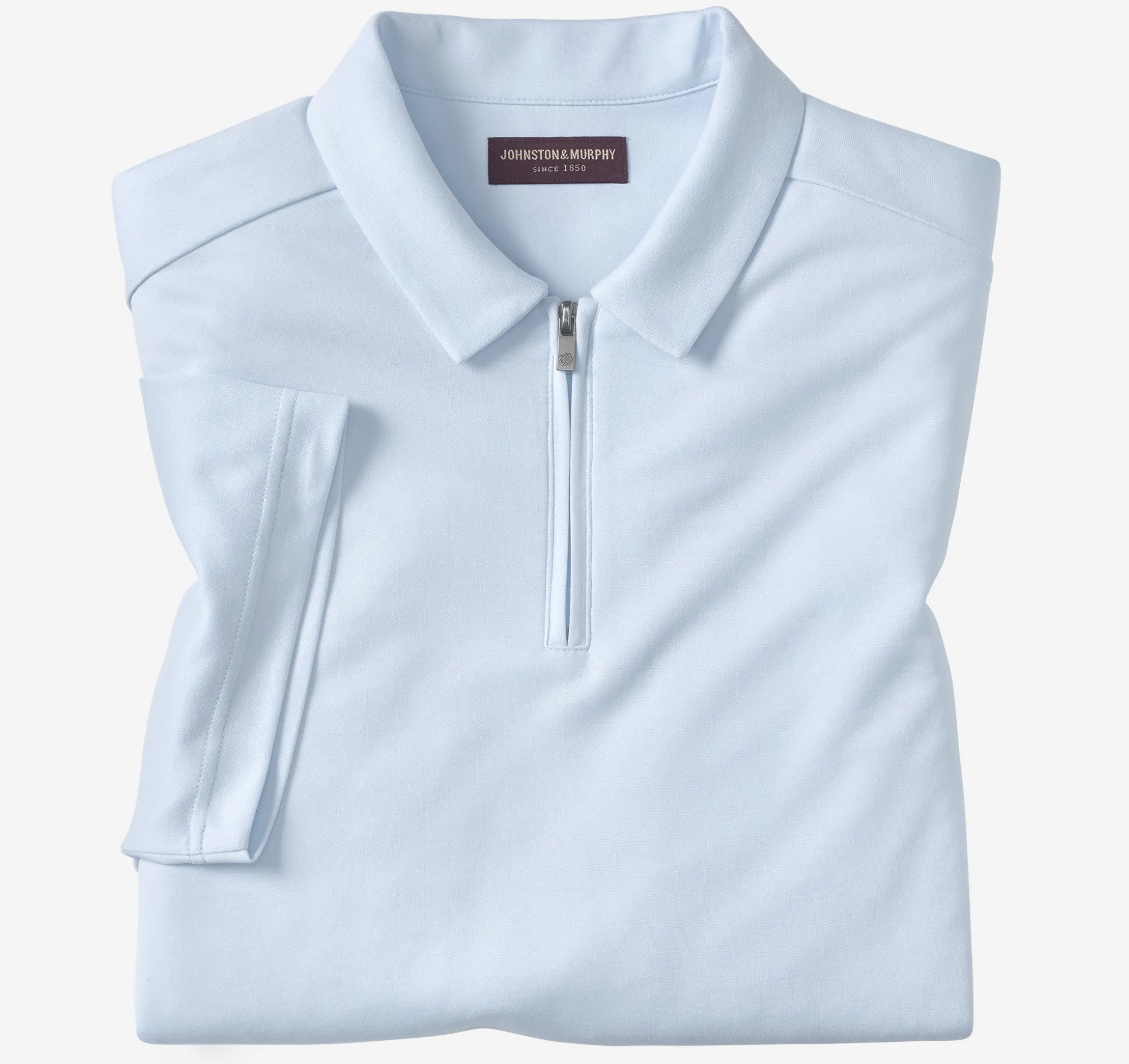 Vintage Birdseye Zip Polo