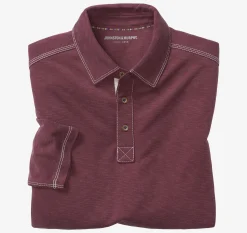 Vintage Slub Long-Sleeve Polo