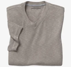 Vintage Slub V-Neck Tee