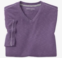 Vintage Slub V-Neck Tee