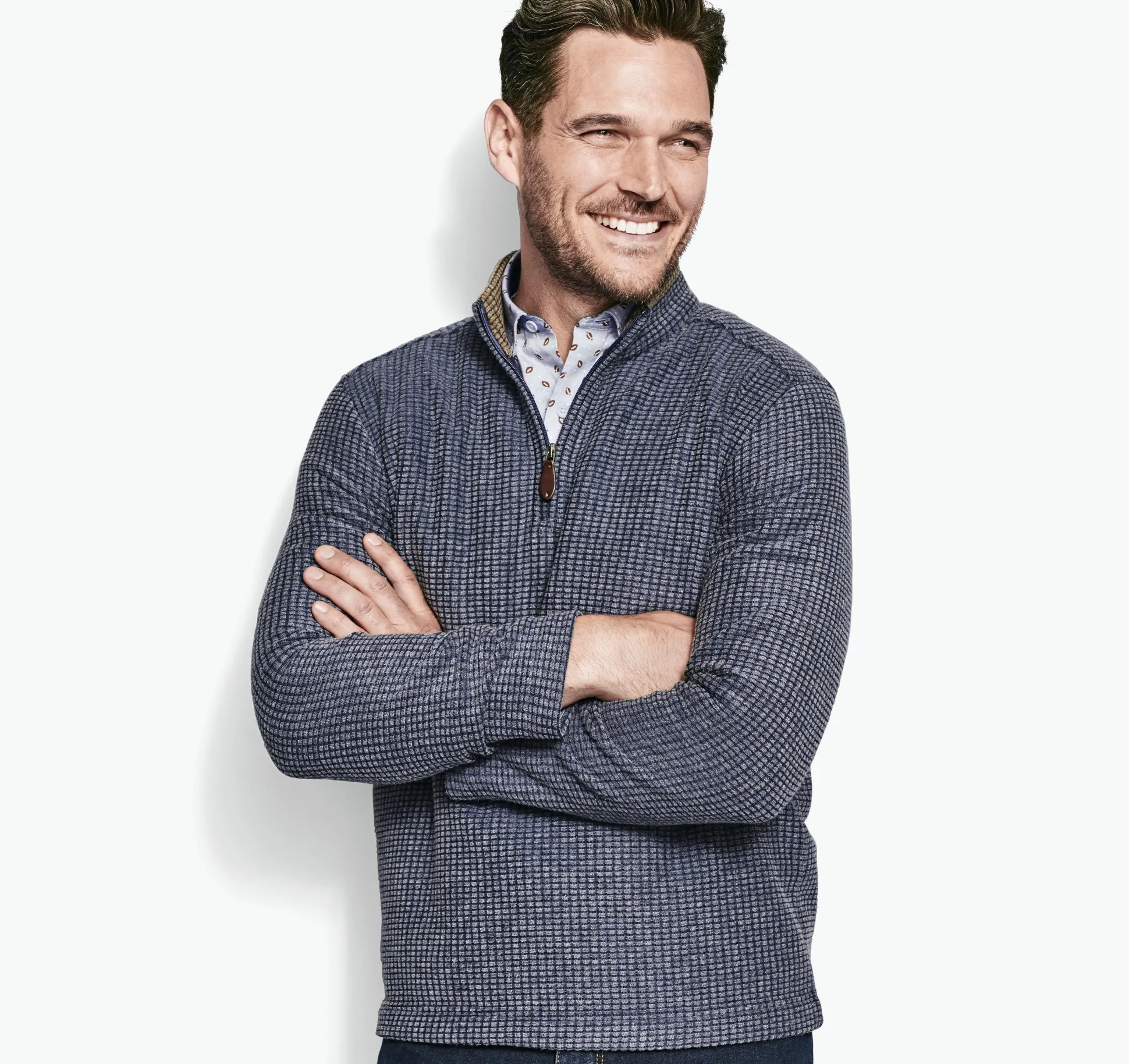 Waffle Quarter Zip