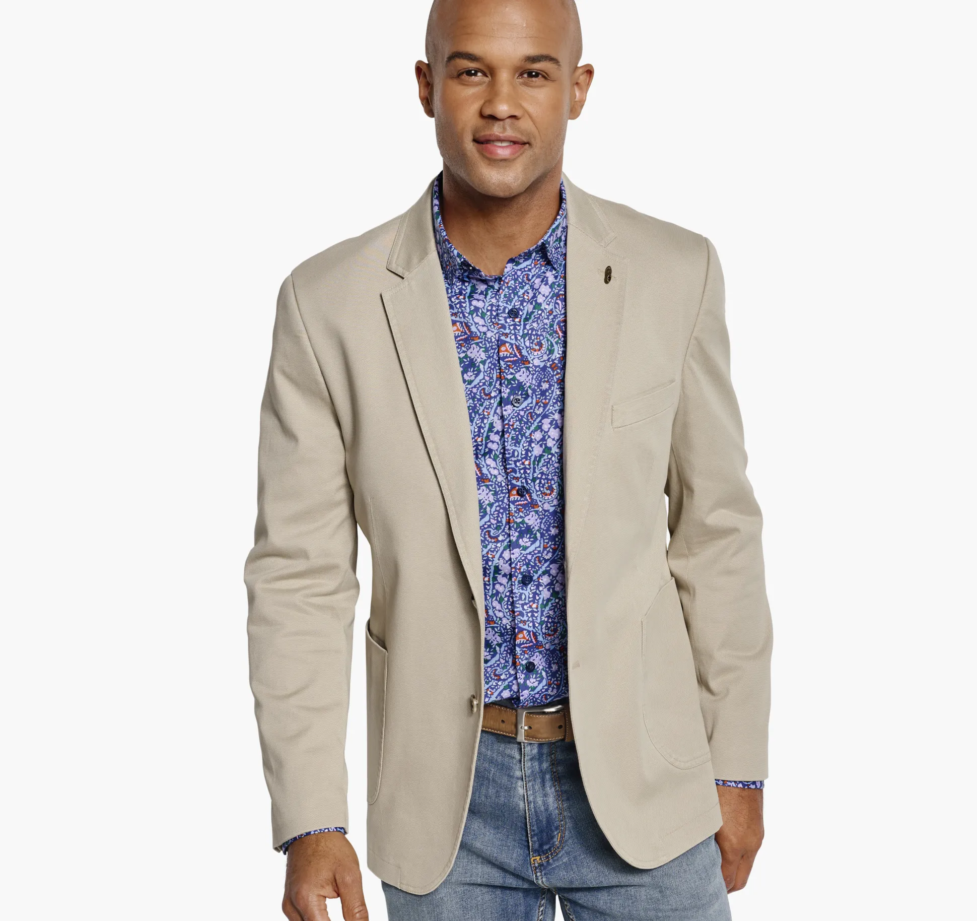 Washed Cotton Blazer