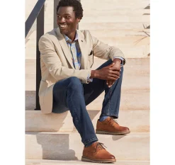 Washed Cotton Blazer