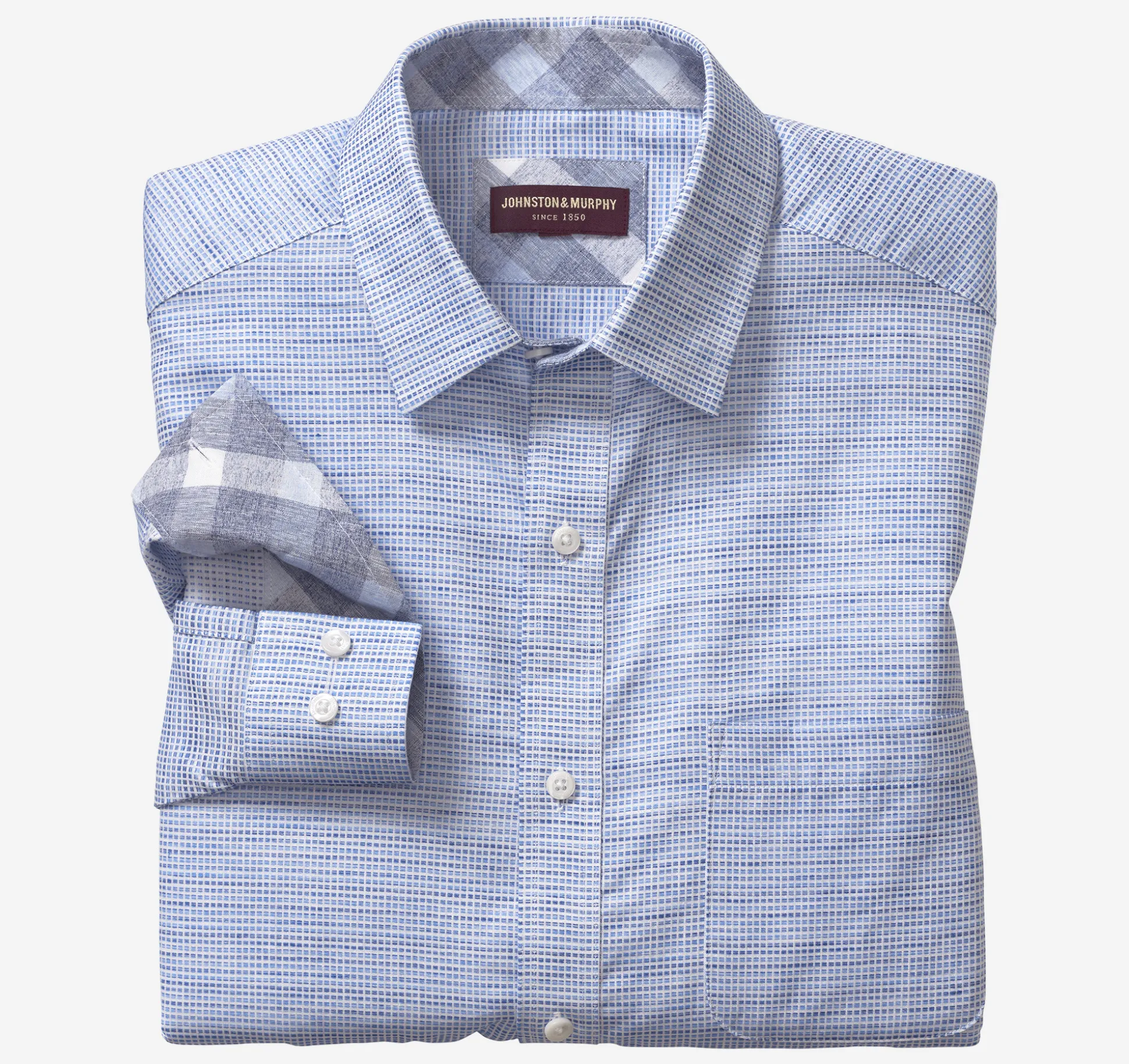 Washed Linen-Blend Shirt