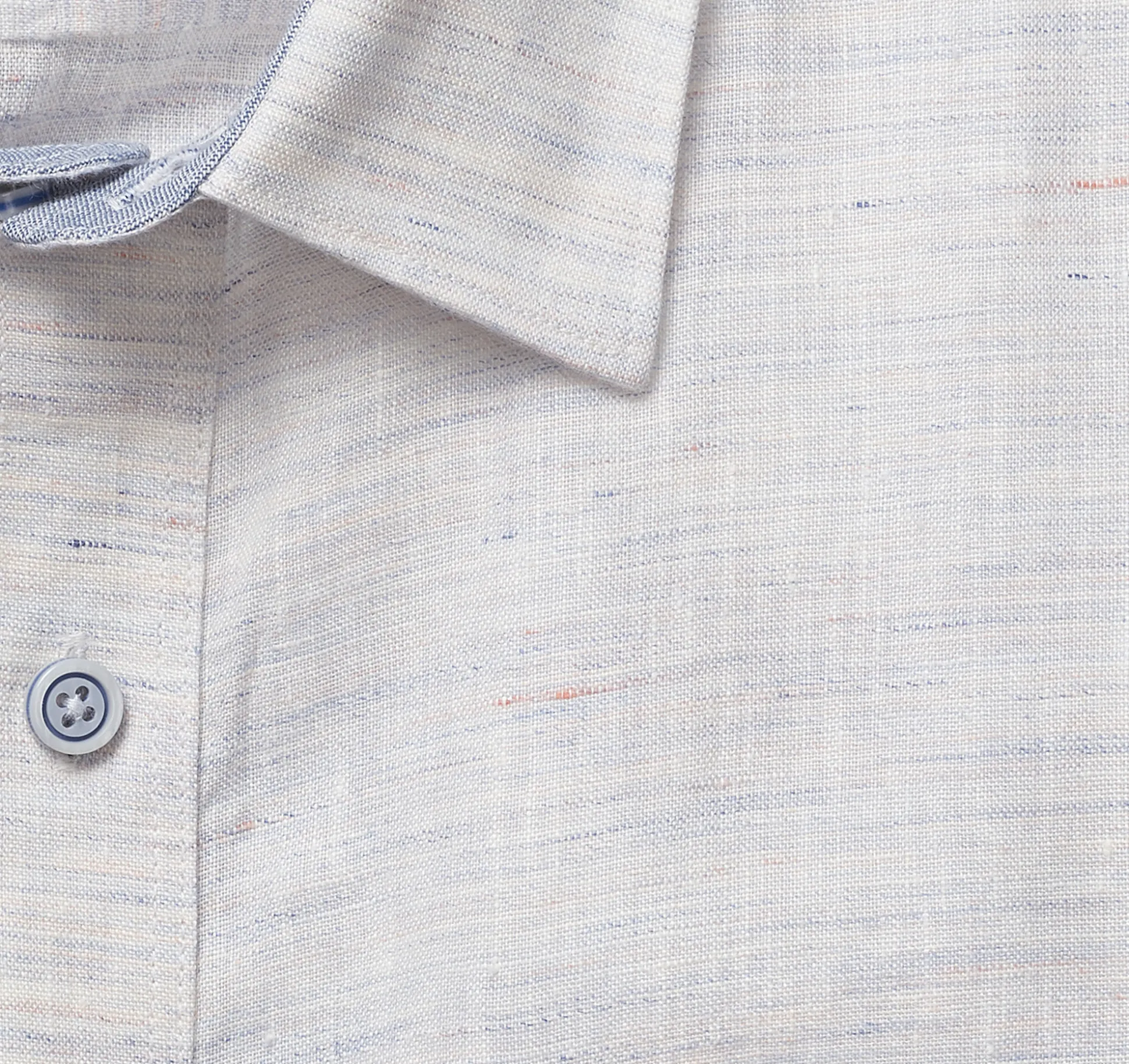 Washed Linen-Blend Shirt