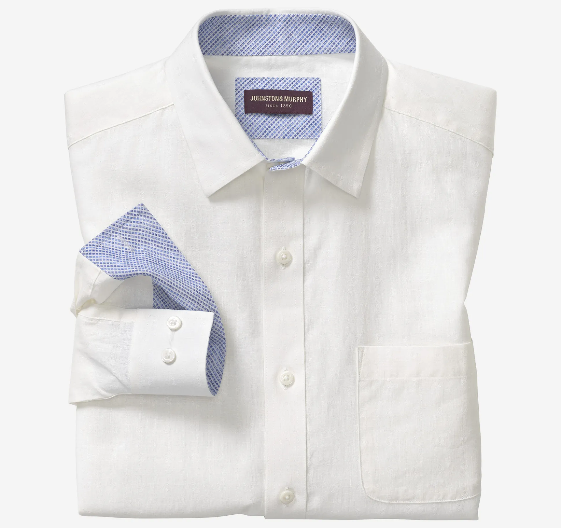 Washed Linen-Blend Shirt