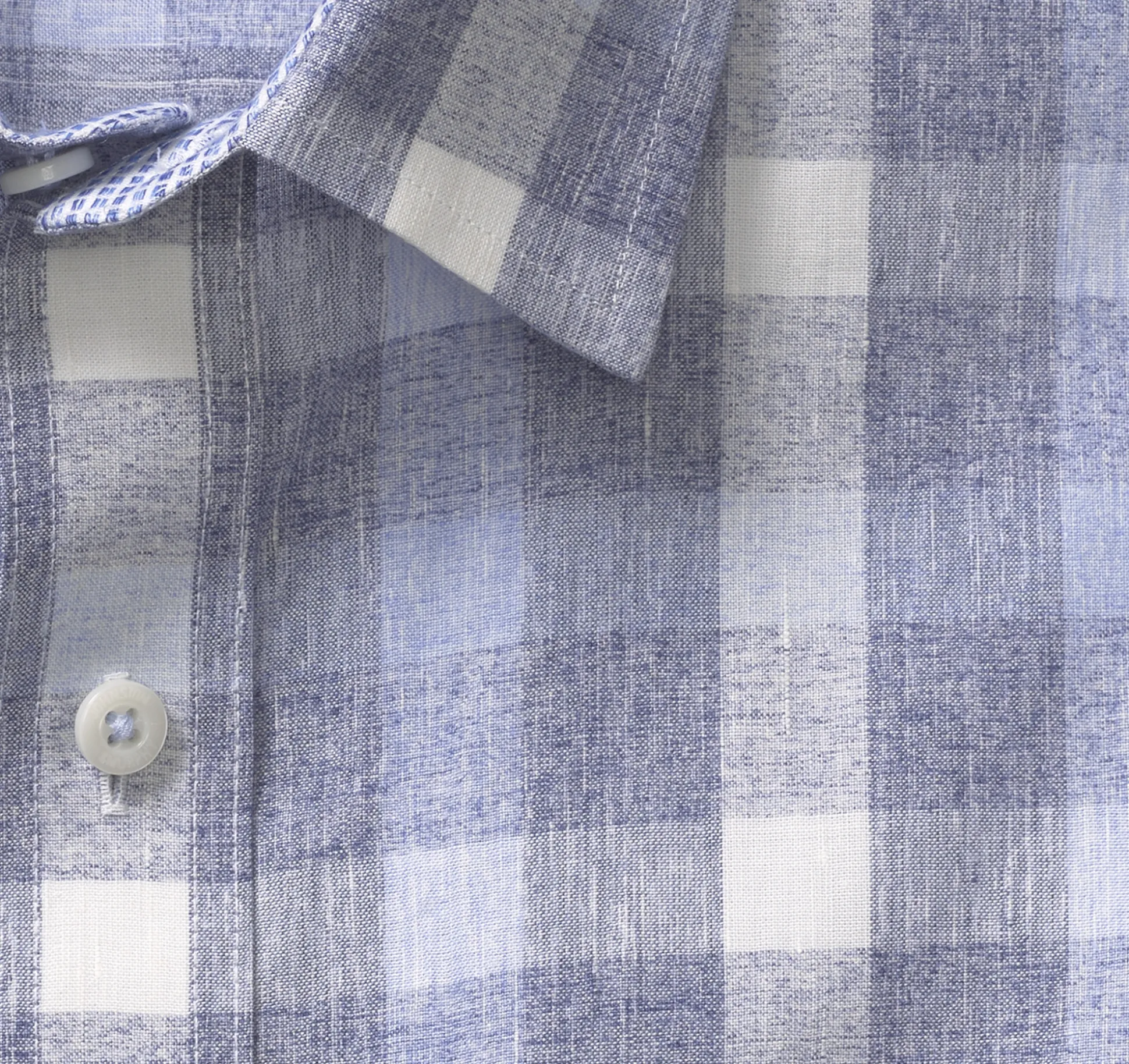 Washed Linen-Blend Shirt