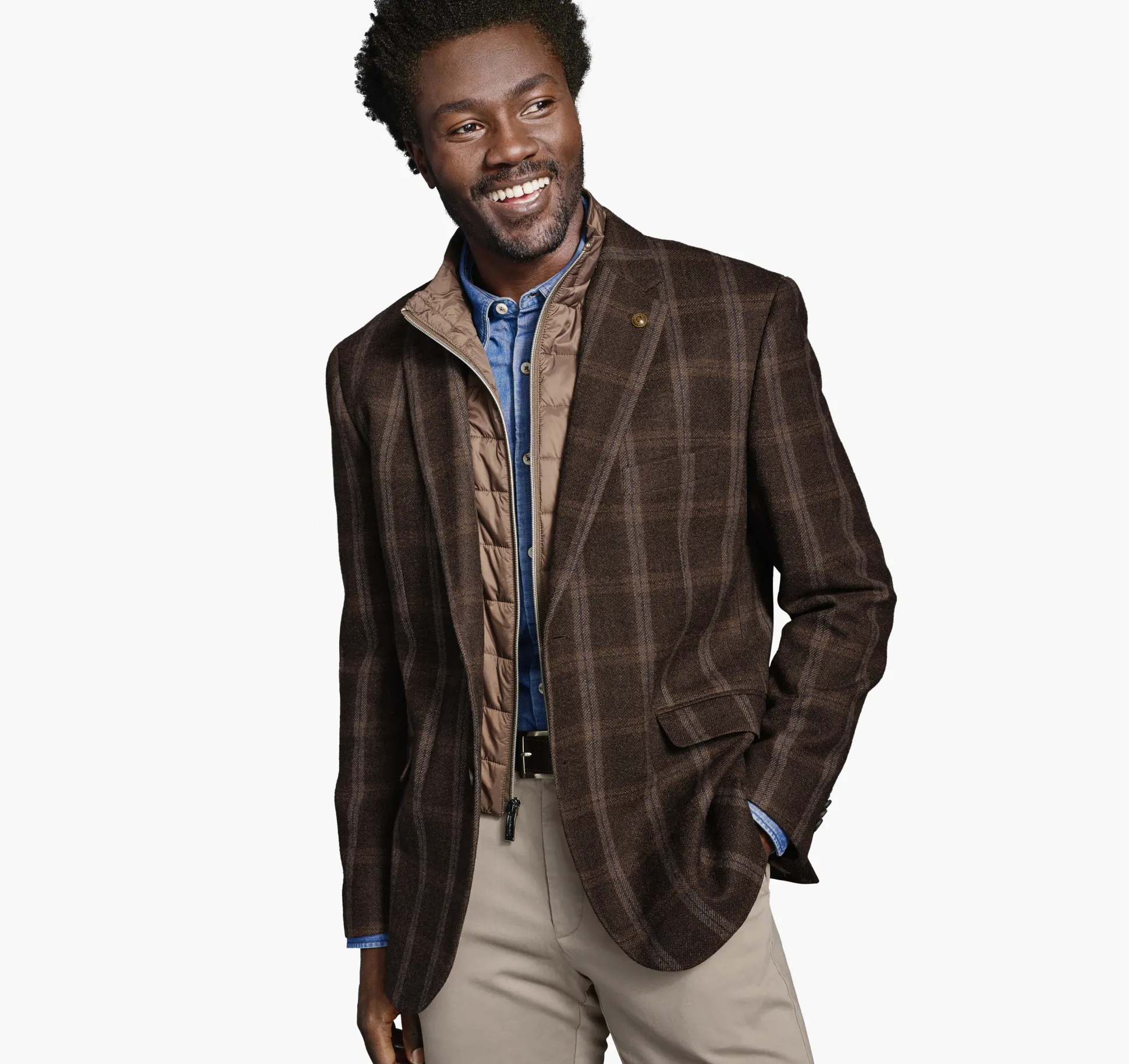 Wool Bib Blazer