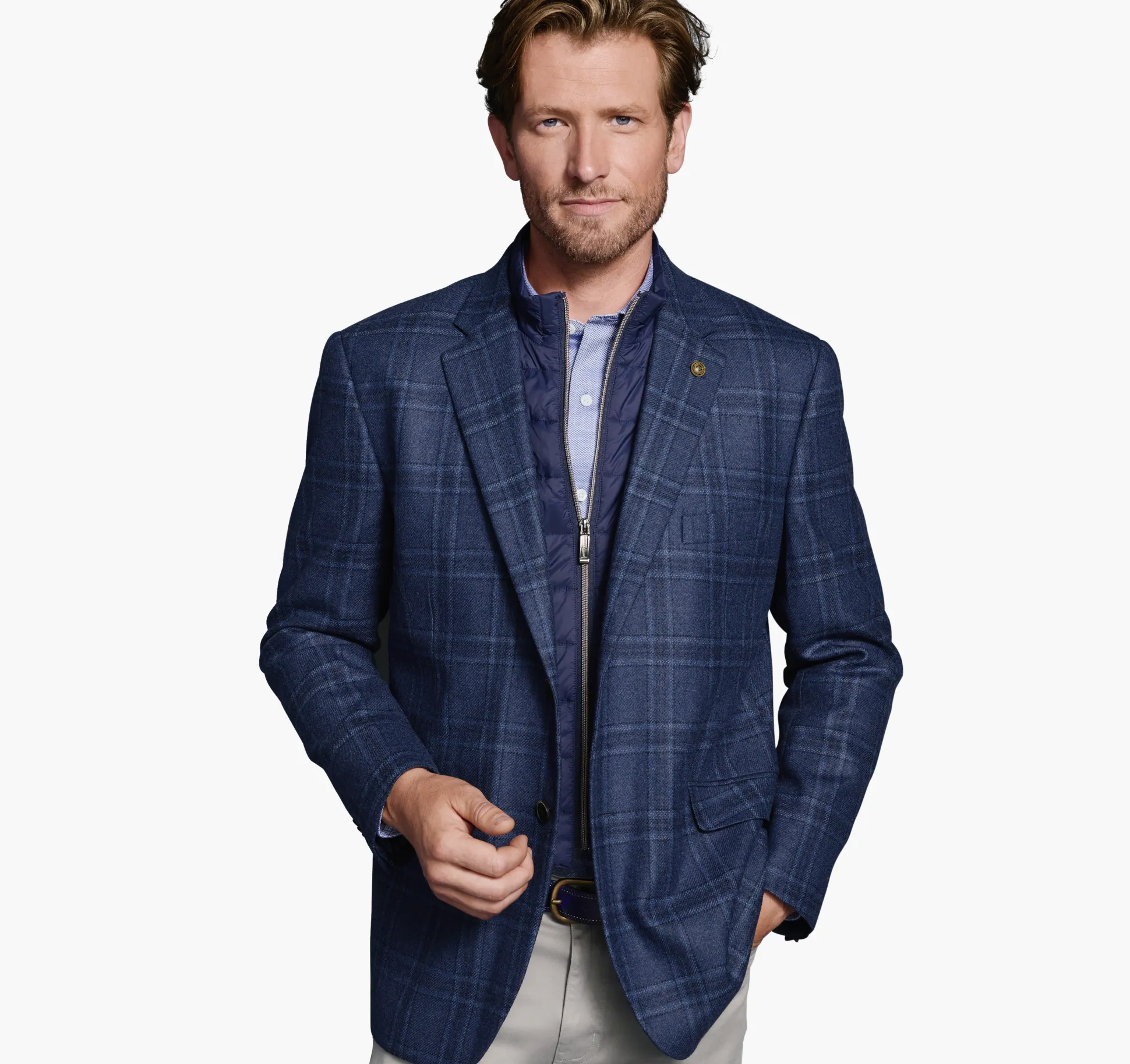Wool Bib Blazer