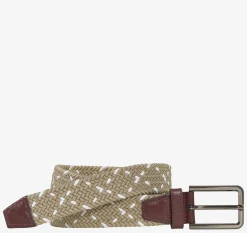 Woven Stretch-Knit Belt