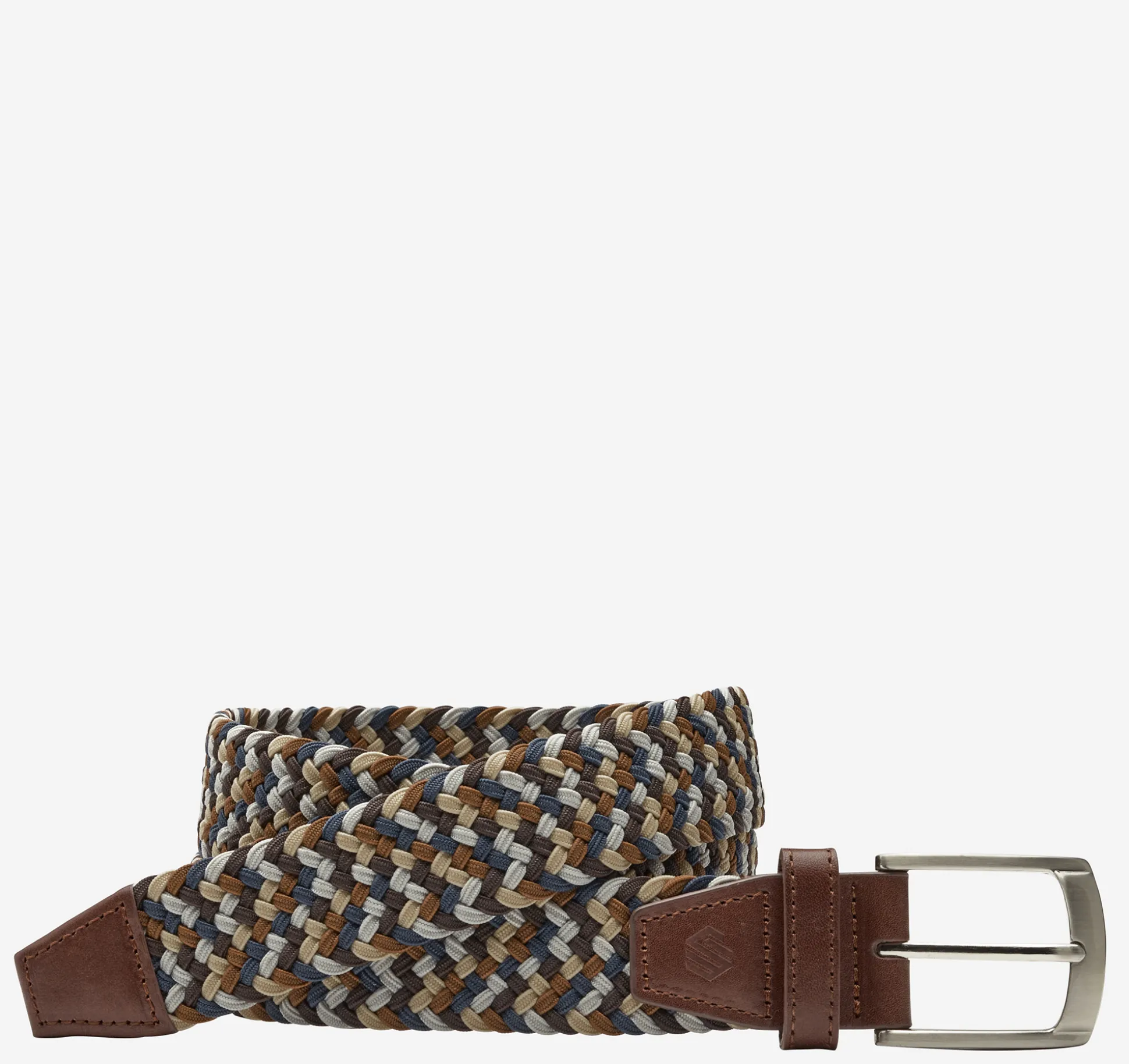 Woven Stretch-Knit Belt