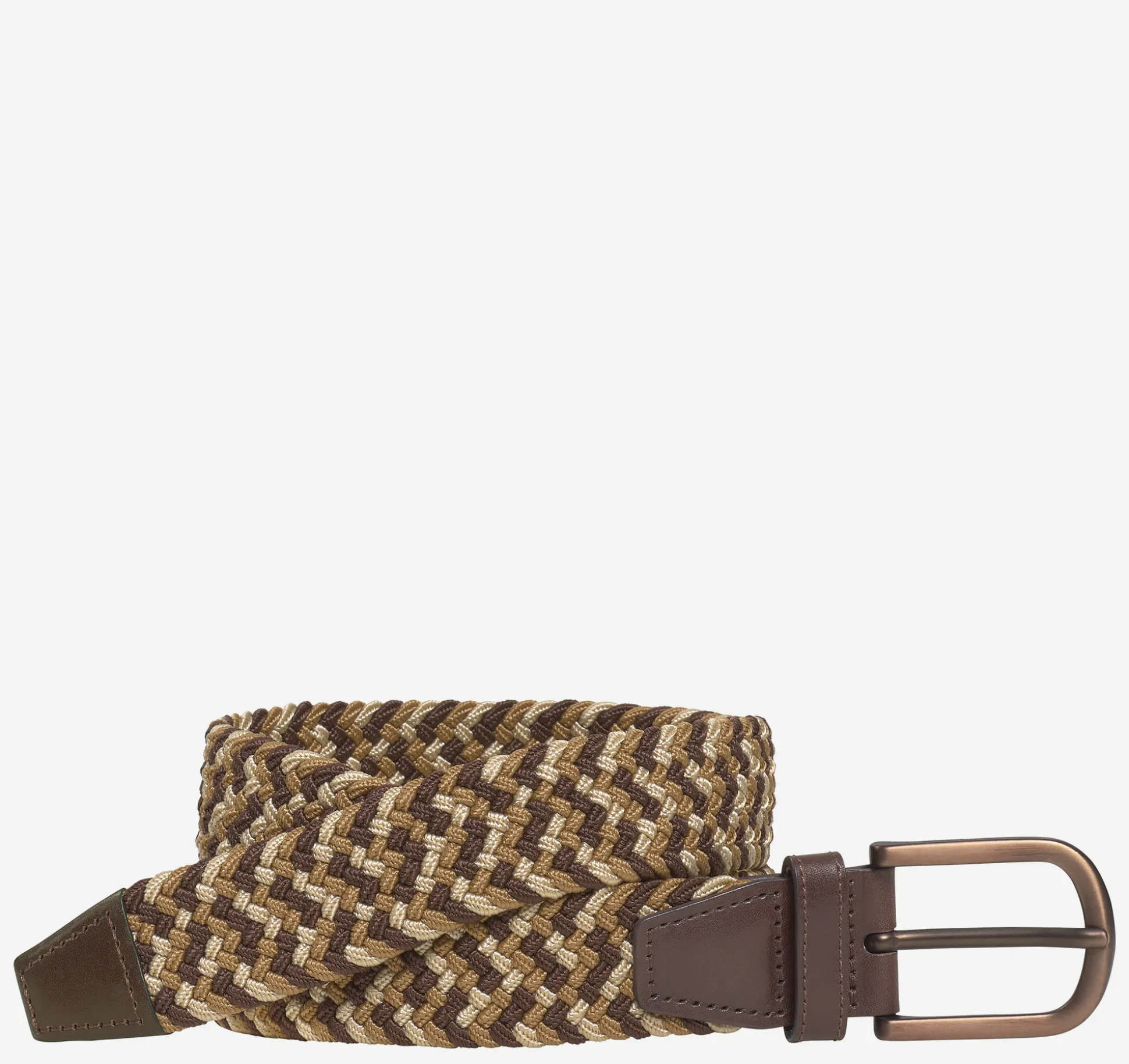Woven Stretch-Knit Belt