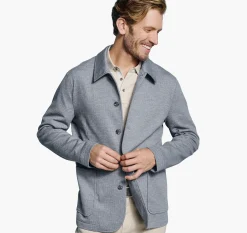 XC Flex® Knit Full-Button Blazer