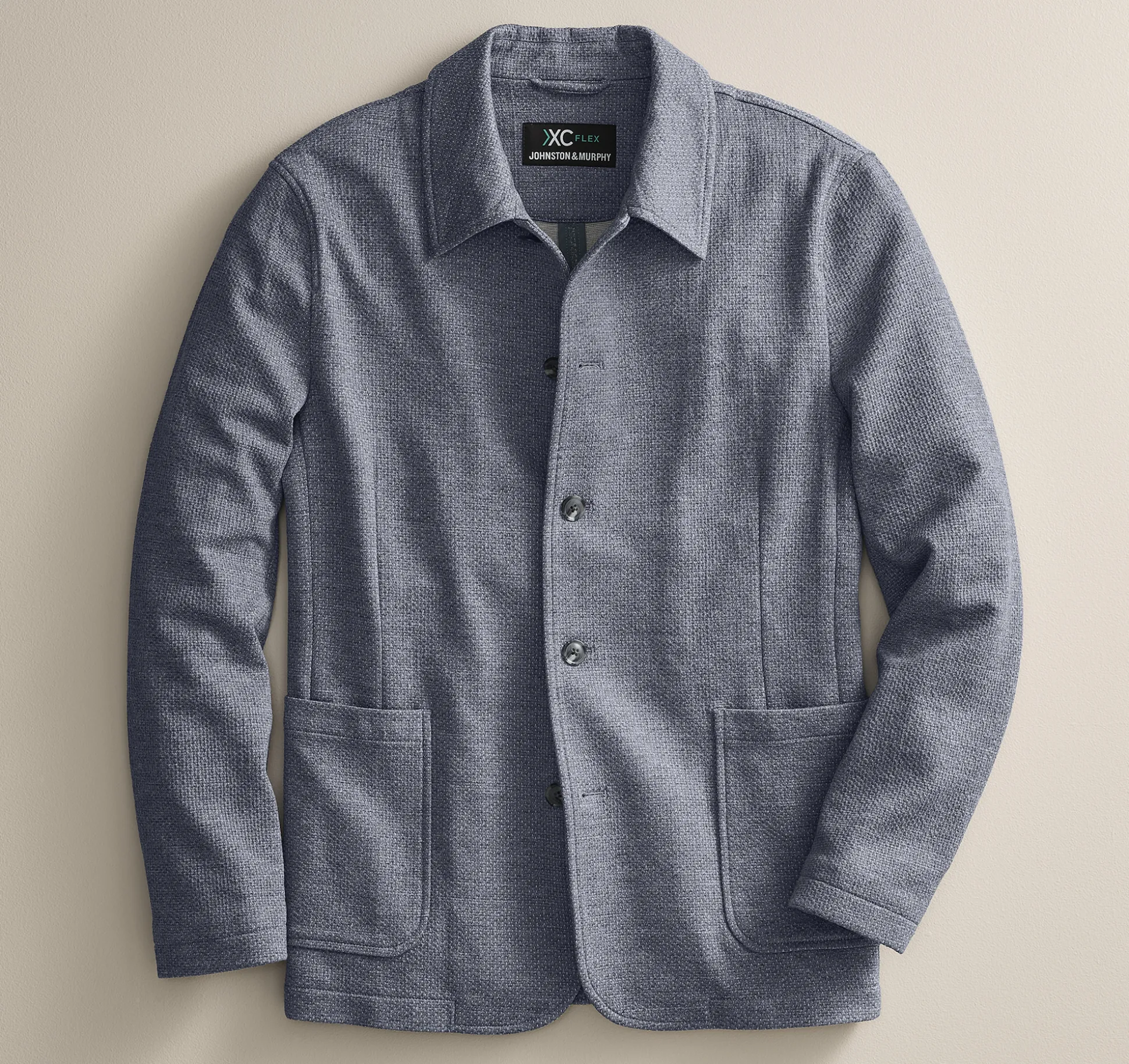XC Flex® Knit Full-Button Blazer