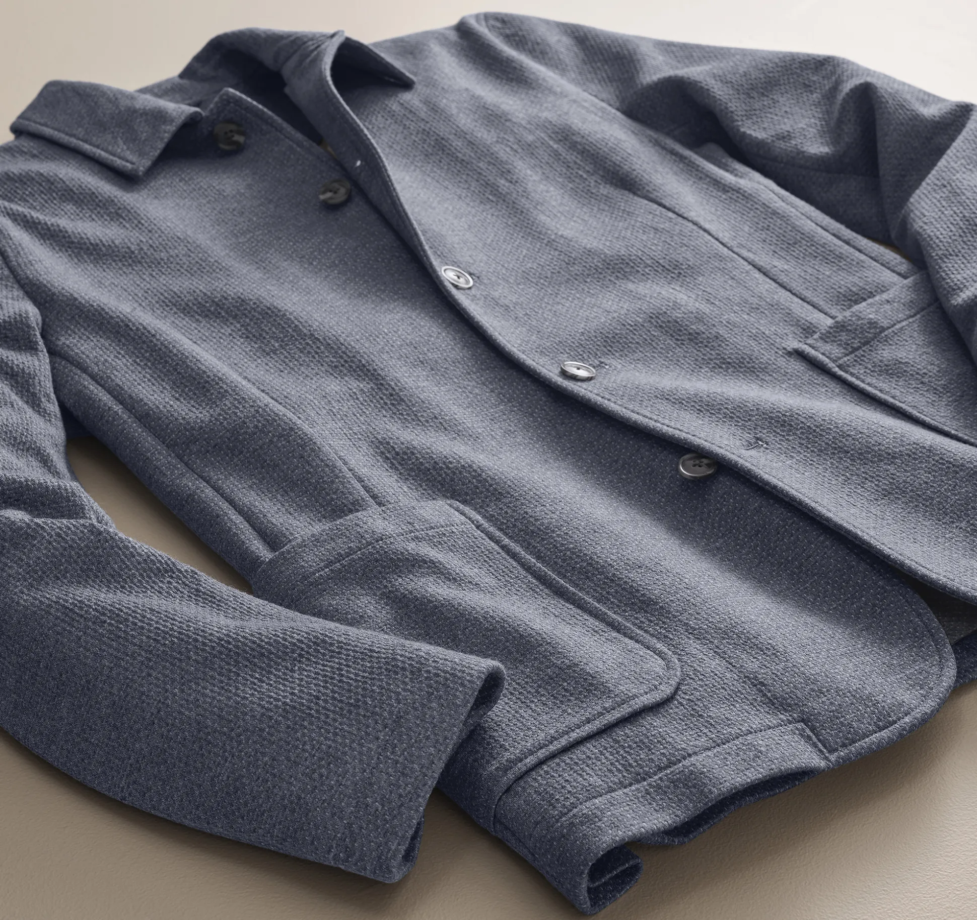 XC Flex® Knit Full-Button Blazer