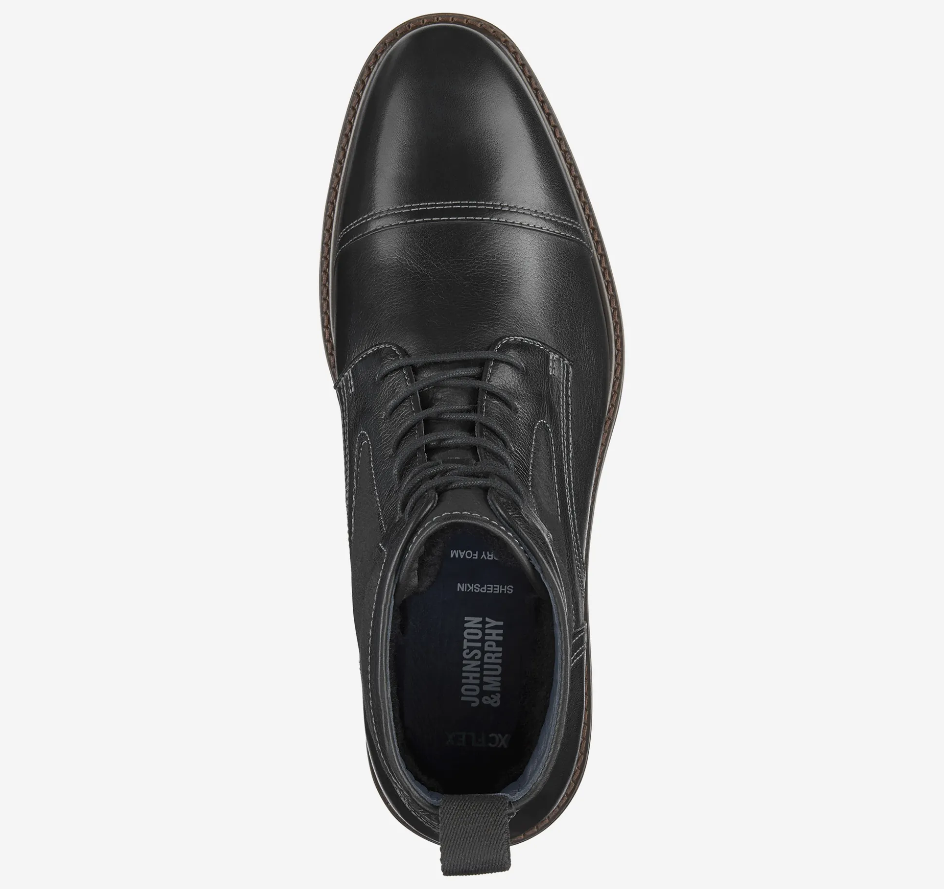 XC Flex® Raleigh Cap Toe Shearling Boot