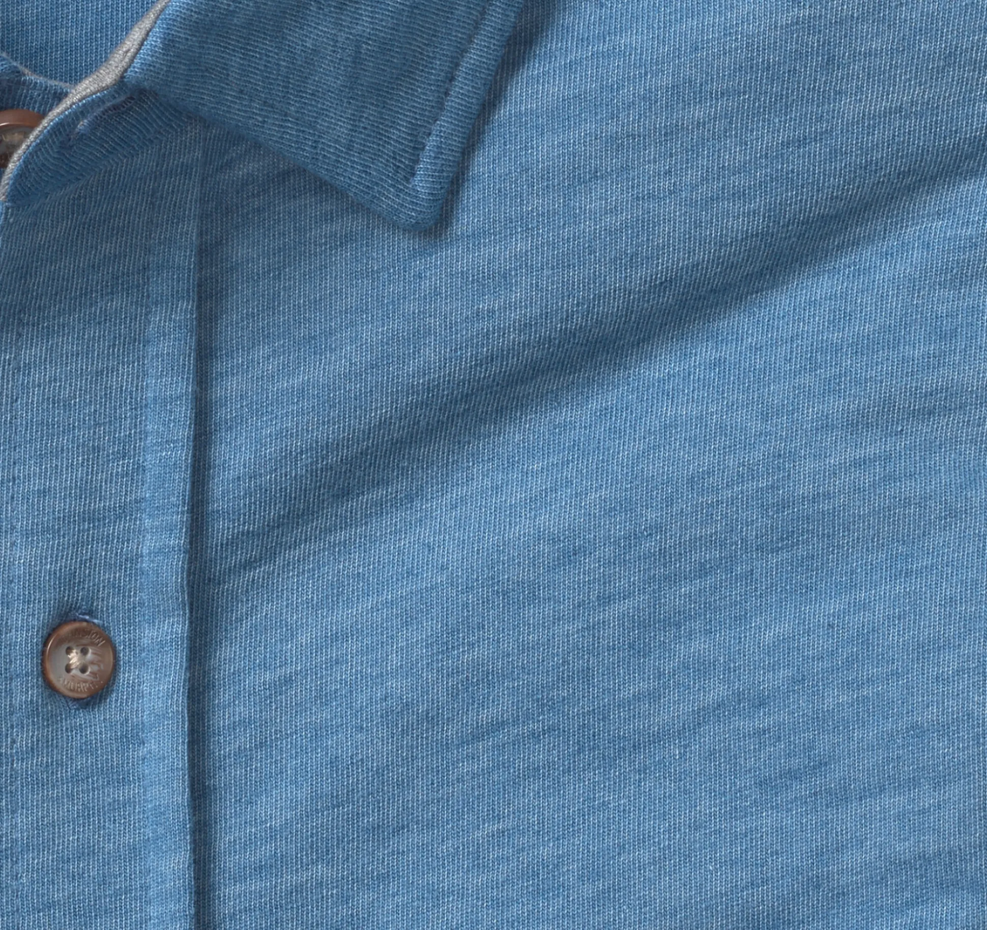 XC Flex® Stretch Indigo Long-Sleeve Shirt