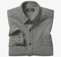 XC Flex® Stretch Textured Long-Sleeve Shirt