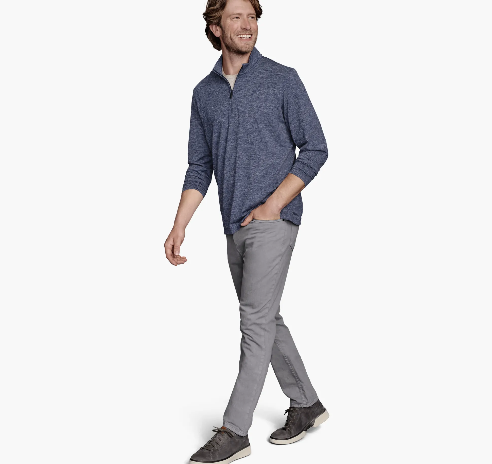 XC4® Heathered Performance Quarter-Zip