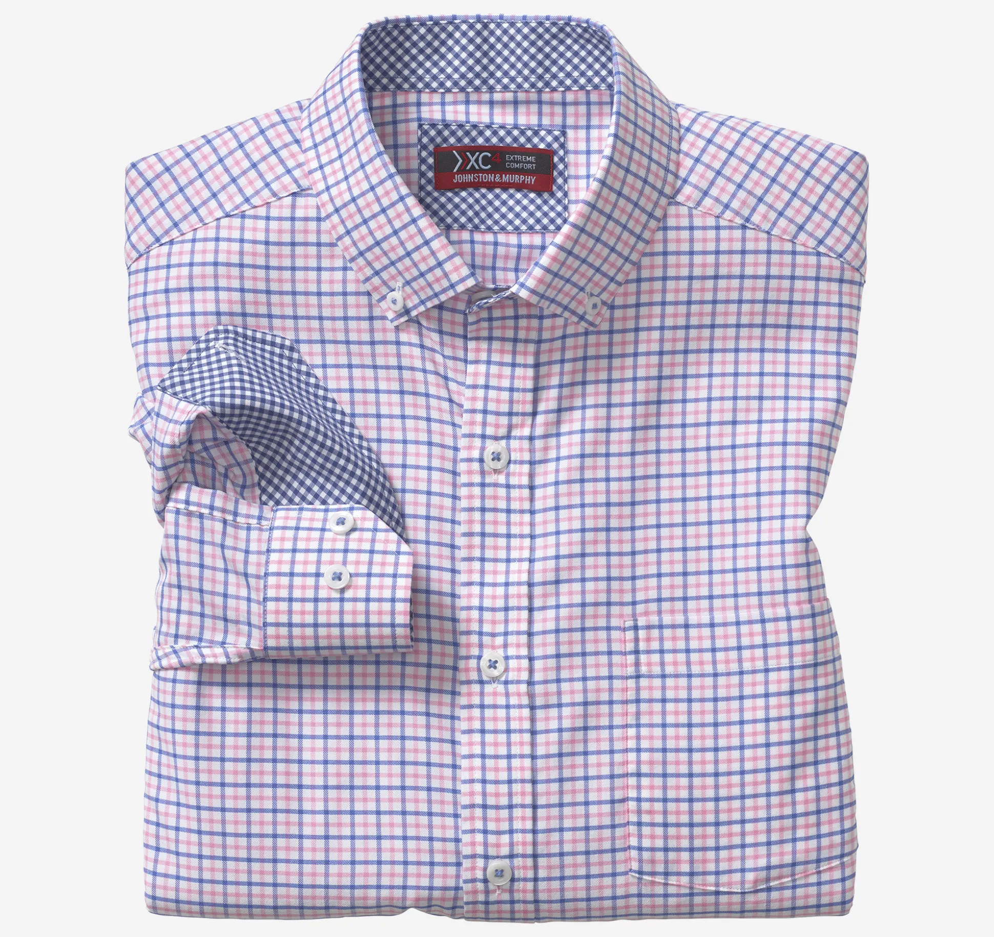 XC4® Long-Sleeve Stretch-Woven Shirt