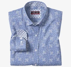 XC4&reg; Long-Sleeve Stretch-Woven Shirt