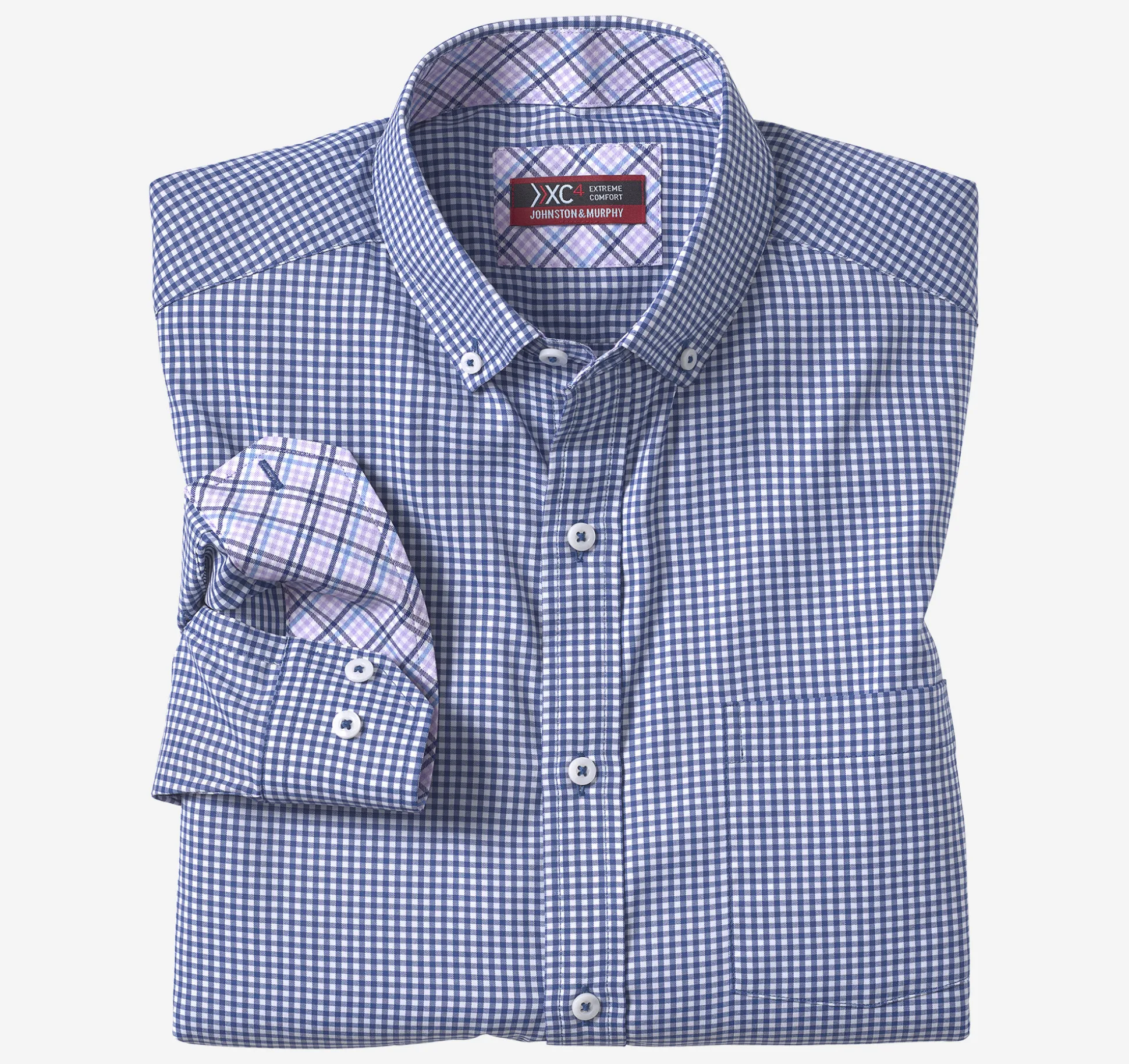 XC4® Long-Sleeve Stretch-Woven Shirt