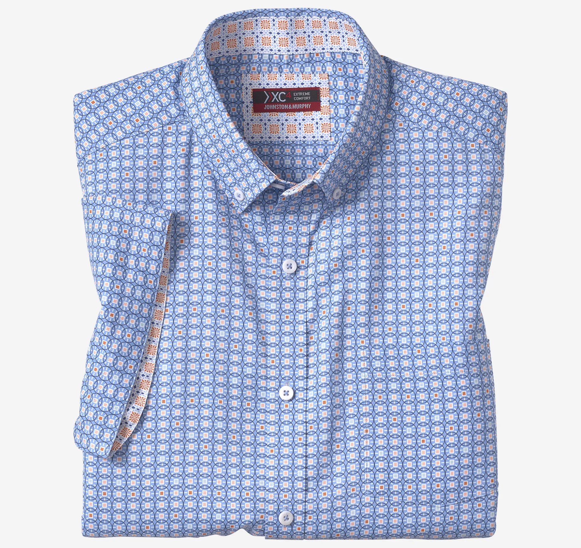 XC4® Short-Sleeve Stretch Woven Shirt