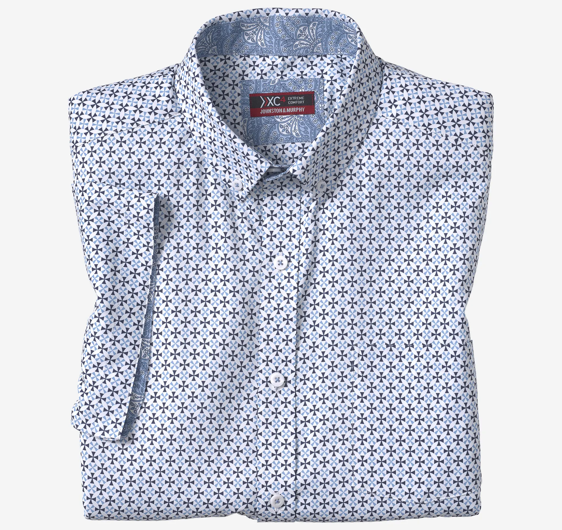XC4® Short-Sleeve Stretch Woven Shirt